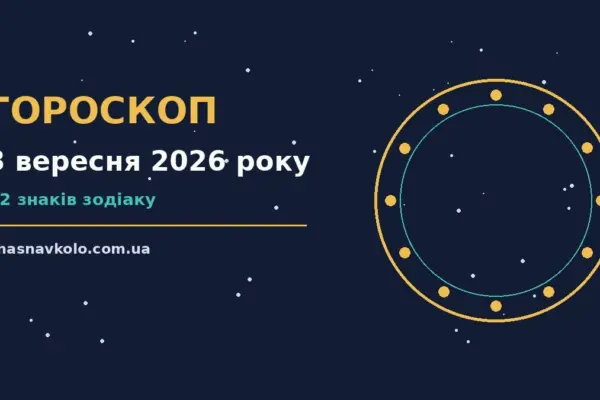 Гороскоп на 3 вересня 2026 року: час рішень для всіх знаків для нових справ і розмов