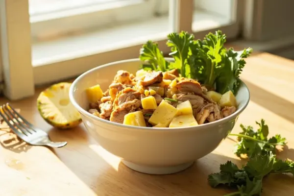 Салат з ананасами і куркою: класичний рецепт та варіації